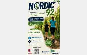 Nordic'92 - Marche 10 km chronométrée au stade de la Plaine