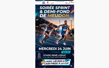 Soirée sprint et demi-fond de Meudon