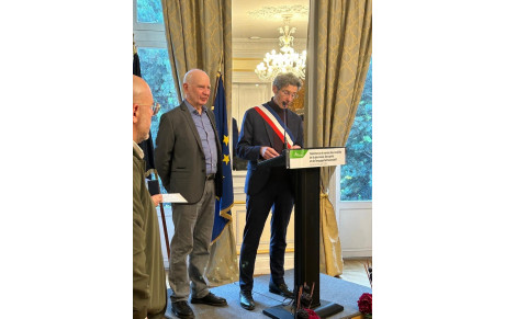 Cérémonie de remise des médailles